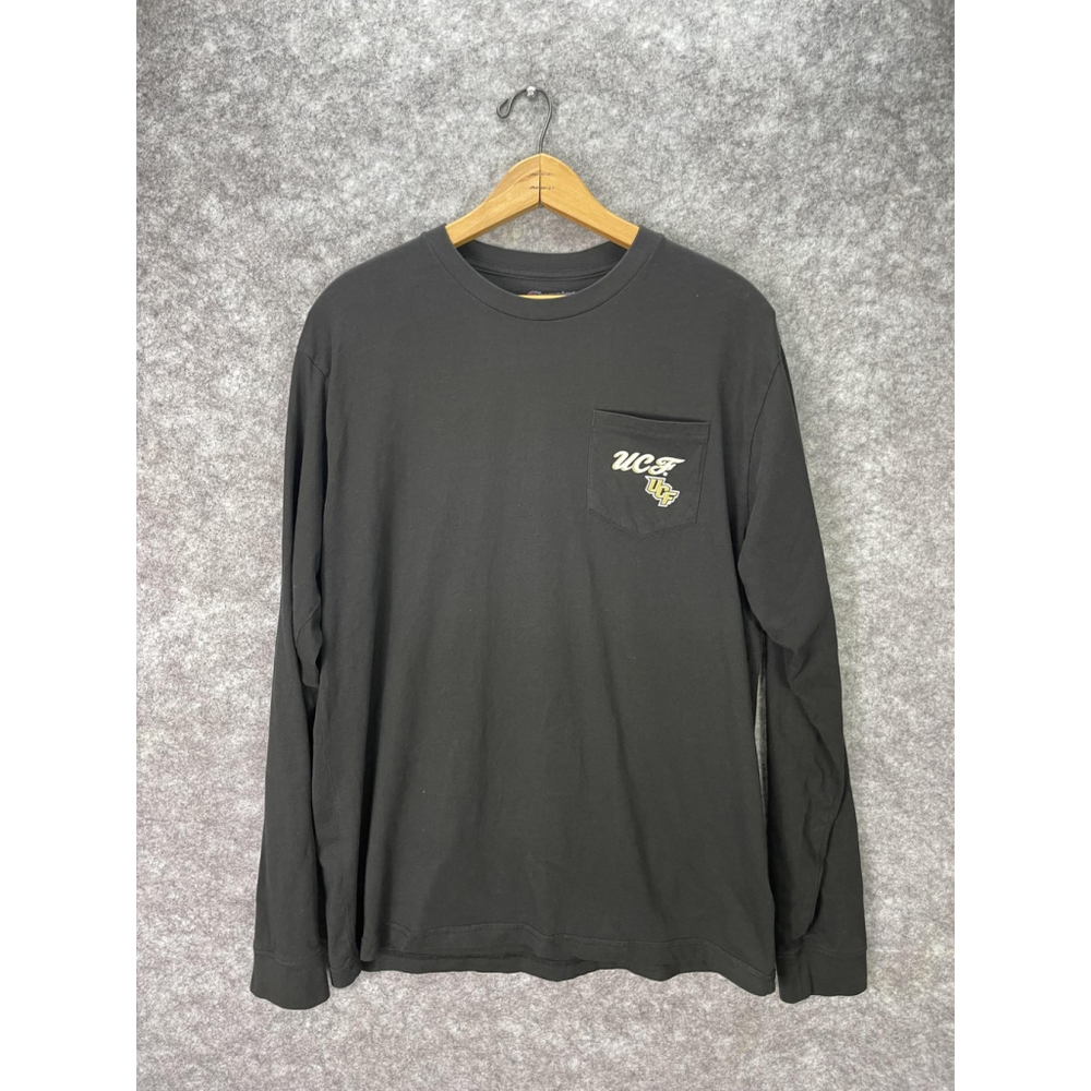 UCF Knights Champion Shirt Mens Large Black NCAA Football Long Sleeve Pocket Tee - Picture 6 of 8